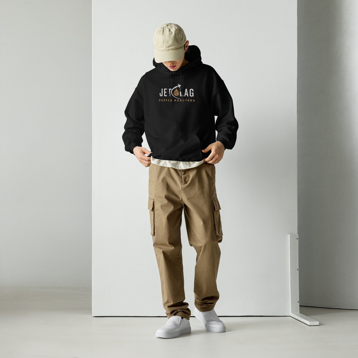Embroidered Large Logo - Unisex Hoodie